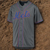 New York Mets Noah Syndergaard #34 Majestic Charcoal Jersey Men's 4XL MLB Rare