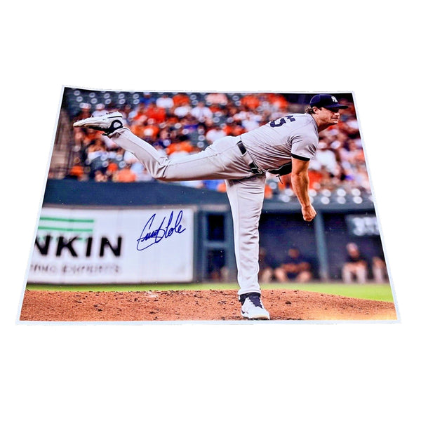 Gerrit Cole New York Yankees Signed 11" x 14" Pitching Photo MLB