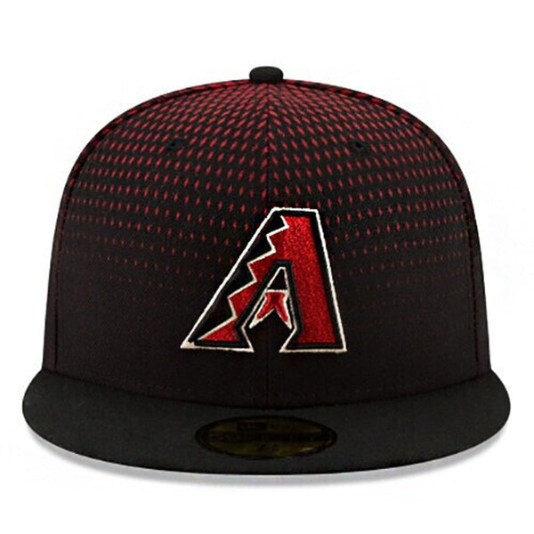 Arizona Diamondbacks New Era Fitted Hat MLB Authentic Game 2017 Cap Sz. 7 1/2