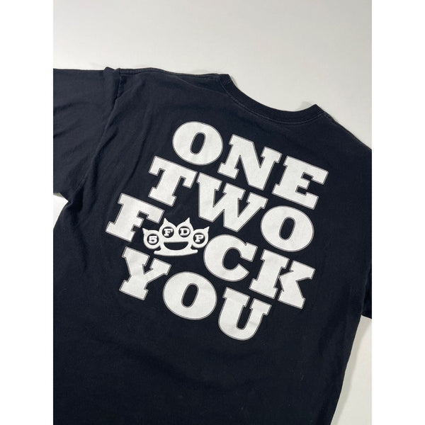 Five Finger Death Punch 5FDP One Two F*ck You Tee XL Black Bravado 2011