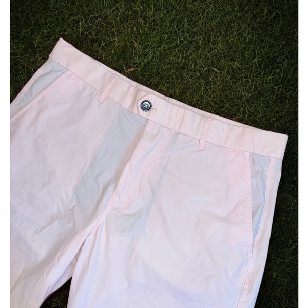 Greyson Montauk Golf Shorts Mens 34 Pink Sky Stretch Performance Golf NWOT