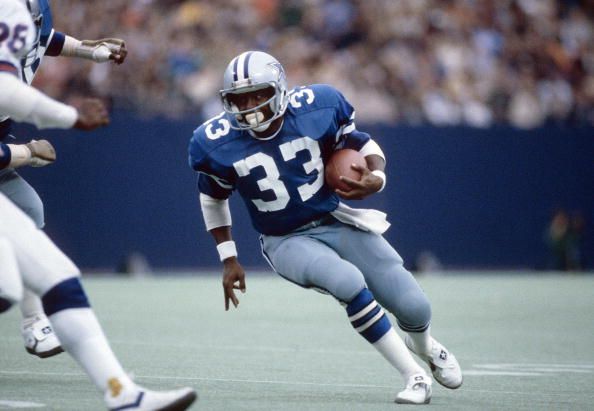 Tony Dorsett Signed Dallas Cowboys Riddell VSR4 Full Size Helmet Autograph RARE
