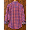 Robert Graham Textured Geometric Flip Cuff Classic Fit Shirt Sz. 2XL