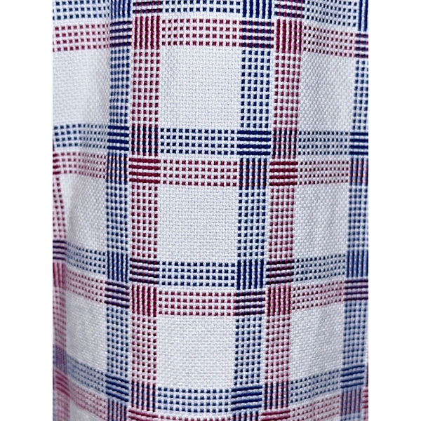 Charles Tyrwhitt Cotton Blend Button Down Shirt Checkered Men's Sz. XL