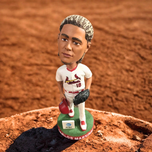 Carlos Martinez St Louis Cardinals Mystery Hair Dreads Bobblehead SGA No Box
