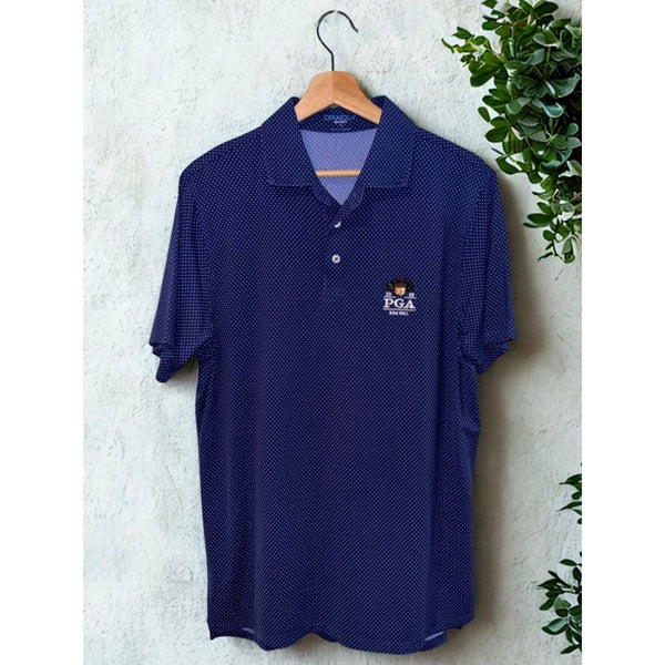 B Draddy 2023 PGA Championship Oak Hill Golf Polo Shirt Mens Medium M