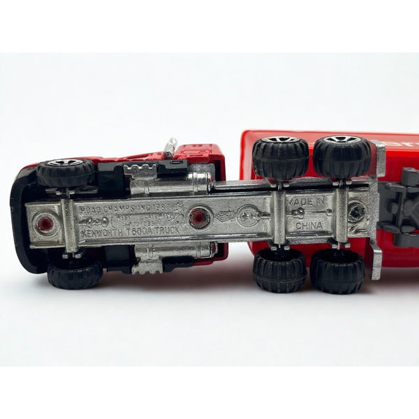 Herman Miller Eames 1987 Road Champs Semi Truck Diecast Kenworth T600A Trailer