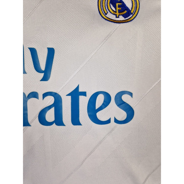 Real Madrid 2017/18 Home Jersey Adidas Ronaldo Era Champions League Size M