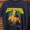 Bill Goldberg WCW The Streak Wrestling Shirt 90s Black Tee Size L Rare Vintage