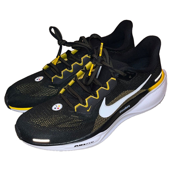 Pittsburgh Steelers Team Issued Nike Air Pegasus 41 Run in Style Sz 9.5