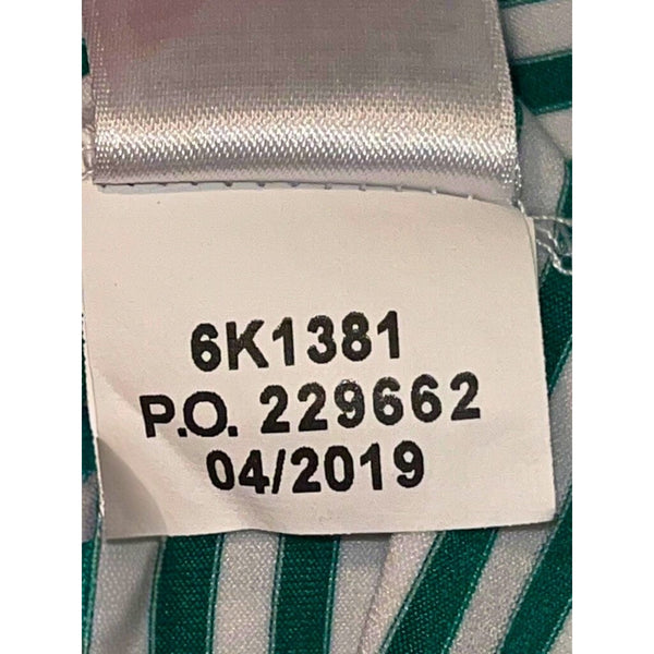 New York Jets Vineyard Vines Winstead Stripe Polo Green White Sz 2XL NWOT