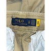 Polo Ralph Lauren Chino Jogger Cargo Pants XS Beige Khaki Stretch Military EUC