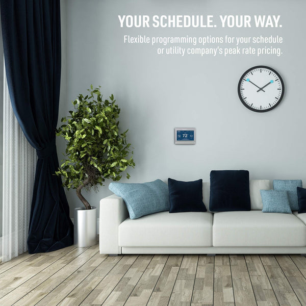 Honeywell Home RTH9585WF1004 Wi-Fi Smart Color Thermostat Silver New