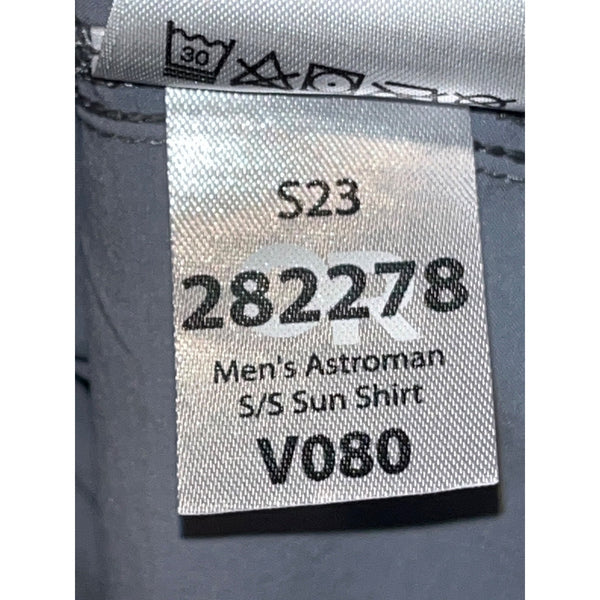 Outdoor Research Astroman Sun Shirt Gray 2XL Hiking UPF 50+ Stretch NWOT
