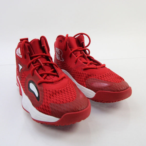 Rutgers Scarlet Knights adidas Basketball Shoes Player Issued Red Men’s Size 15