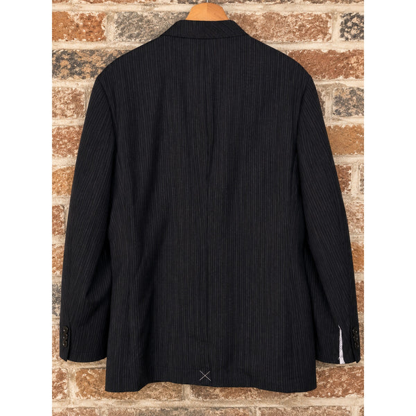 Wallace & Barnes J.Crew Suit Jacket 44R Italian Stretch Wool Seersucker NWT