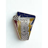Roy Lichtenstein Modern Head Enamel Brooch Pendant 1968 Signed Ltd Ed 250 Rare