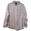 Charles Tyrwhitt Cotton Blend Button Down Shirt Checkered Men's Sz. XL