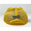 Samuel Adams Summer Ale Foam Trucker Hat Yellow Mesh Snapback Beach Beer Cap