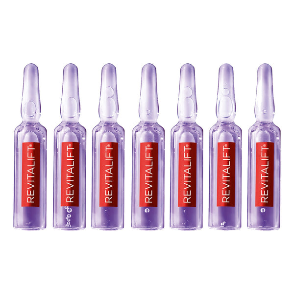 L'Oréal Revitalift Derm Intensives 1.9% Hyaluronic Acid 7 Ampoules NIB 1.3ml