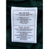 New York Jets Reebok NFL On Field Down Puffer Vest Men's 2XL Green Full Zip