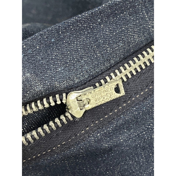 Blue Bell Carpenter Jeans 1940s Raw Denim Sanforized NOS 44x30 VTG Wrangler