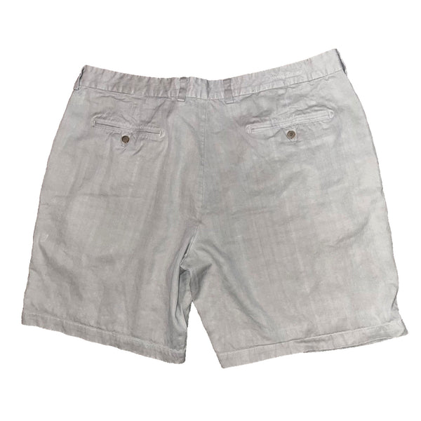 Tommy Bahama Island Bamboo Silk Shorts Mens 40 Cream Relaxed Fit Beach