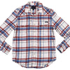 Lucky Brand Men's Long Sleeve Western Pearl Snap Plaid Shirt Sz. L Western EUC