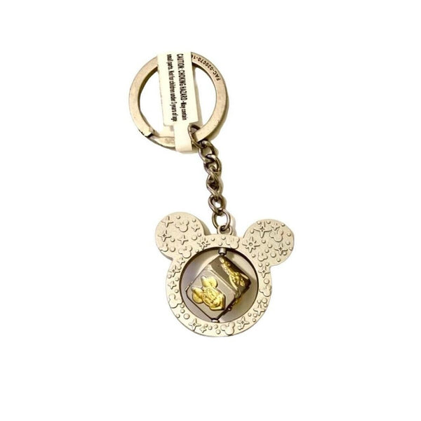 Disney Wristlet Wallet Minnie Loves Dots W/ Exclusive 3D Keychain EUC