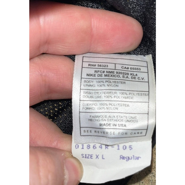 Carolina Panthers Nike Pro Line Jacket XL USA Team Issue Vintage