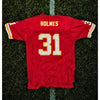 Kansas City Chiefs Priest Holmes #31 Reebok Youth XL (18/20) Jersey Red EUC