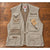 Banana Republic Safari Photojournalist Vest L ZEBCO MotorGuide Deadstock 80’s