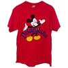 Disneyland Disney Mickey Mouse Welcome Shirt Sz. L USA Vintage