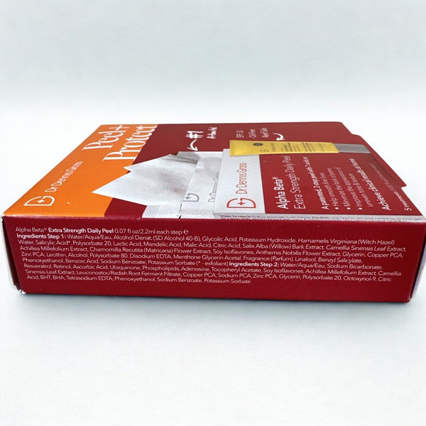 Dr Dennis Gross Peel + Protect Extra Strength Daily Peel 5 Treatments NIB