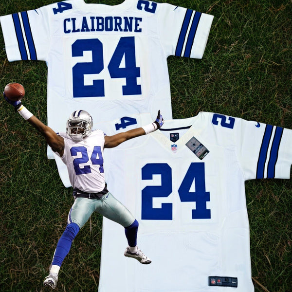 Dallas Cowboys Morris Claiborne Nike NFL Authentic Stitched Jersey Sz. 40 M NWT