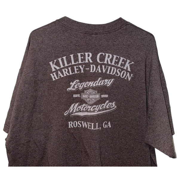 Harley Davidson Powered With Attitude Born To Ride XL No Sz. Tag 22x29 Biker T