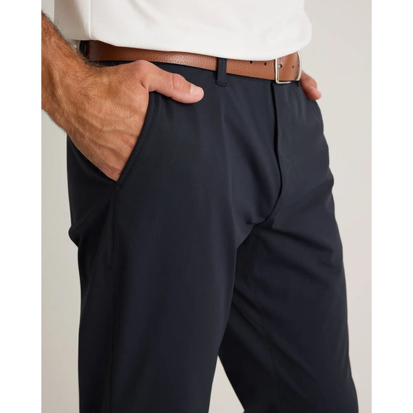 Quince ProTech Golf Pants 34x34 Midnight Black 4-Way Stretch UPF 50 NWOT