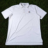 Peter Millar Summer Comfort CNBC Polo Shirt White Performance Golf Large NWOT