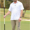 Greater Half GH Polo Shirt Mens XL Topo Contour Golf Performance Stretch EUC