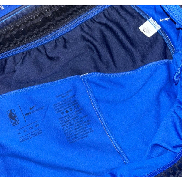 Dallas Mavericks NBA Player Issued Nike Swingman Shorts Icon Edition 2XL +2 46