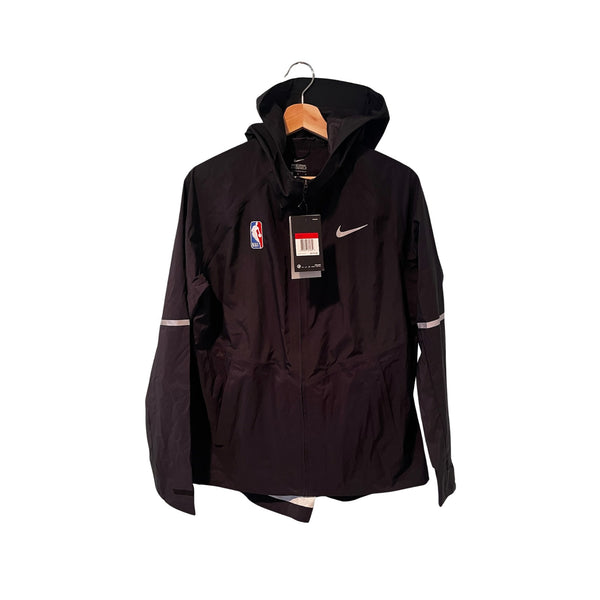 Nike NBA Zonal Aeroshield Hooded Reflective Running Rain Jacket L NWT Women
