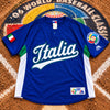 Italy Italia 2006 World Baseball Classic Majestic Jersey 2XL USA Made Vintage