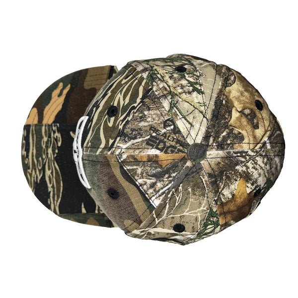 Las Vegas Raiders New Era Realtree Patchwork Camo 59FIFTY Fitted Hat 7 3/4 (1)
