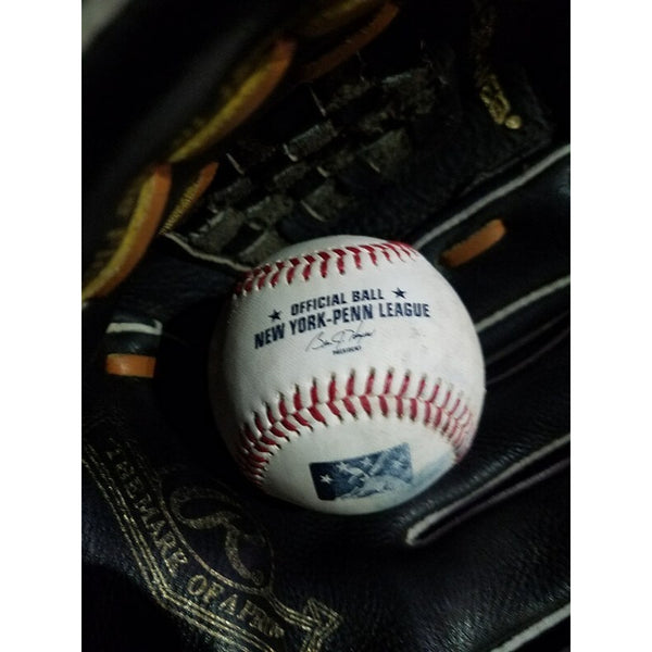 New York-Penn League Rawlings Official Ball Baseball Game Used Brooklyn Cyclones