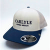 TravisMathew Carlyle Global Wealth 110 Flexfit Tech Mesh Snapback Hat NWT Golf