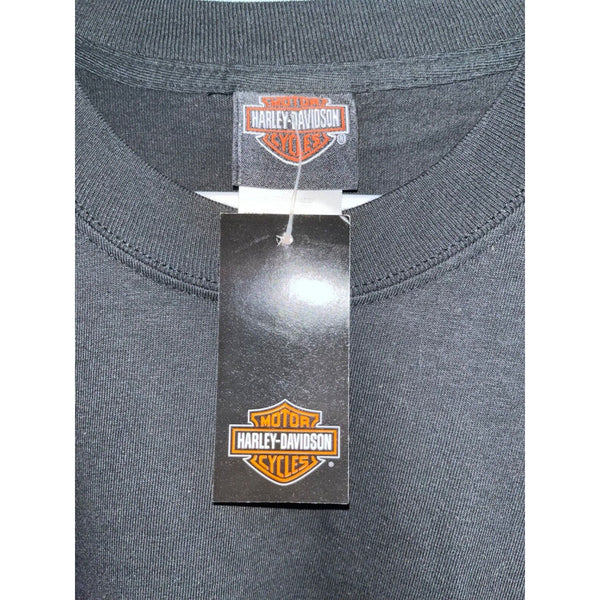 Harley Davidson Gene Lummus Waynesville North Carolina XL Rare Biker T Shirt Tee