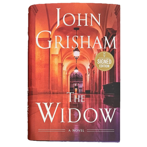 The Widow John Grisham Signed Hardcover 1st Edition Barnes & Noble Exclusive