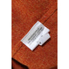 Vineyard Vines Mens Wool Mock Neck Half Zipped Pullover Sweater Orange Size L