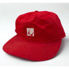 Herman Miller 5 Panel Stretch Back Hat Red Vintage USA Made Rare Employee MCM