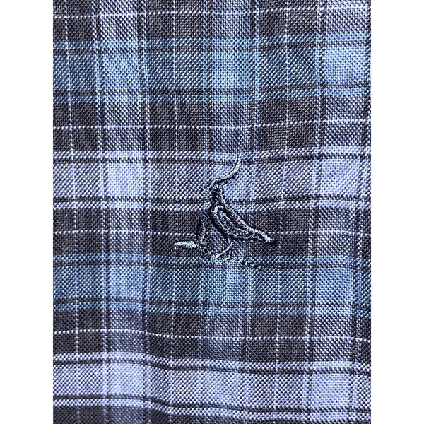 Charles Tyrwhitt Dress Shirt Non Iron Class Fit Cotton Check Men's Sz. XL (Logo)